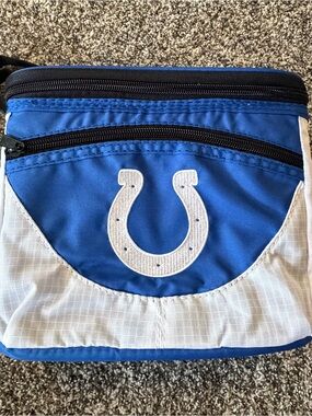 Indianapolis Colts Lunch Cooler Bag Logo Brands NFL Insulated NWT Blue White